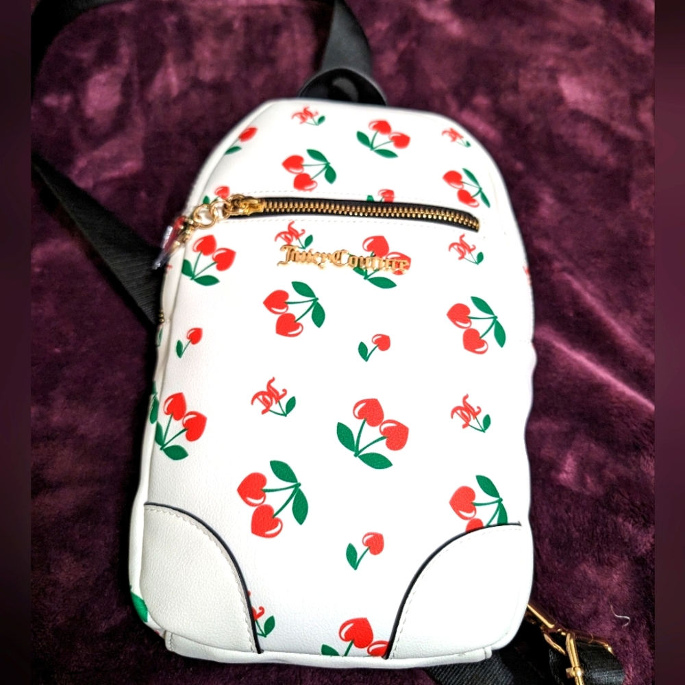 Juicy couture cherry sling bag